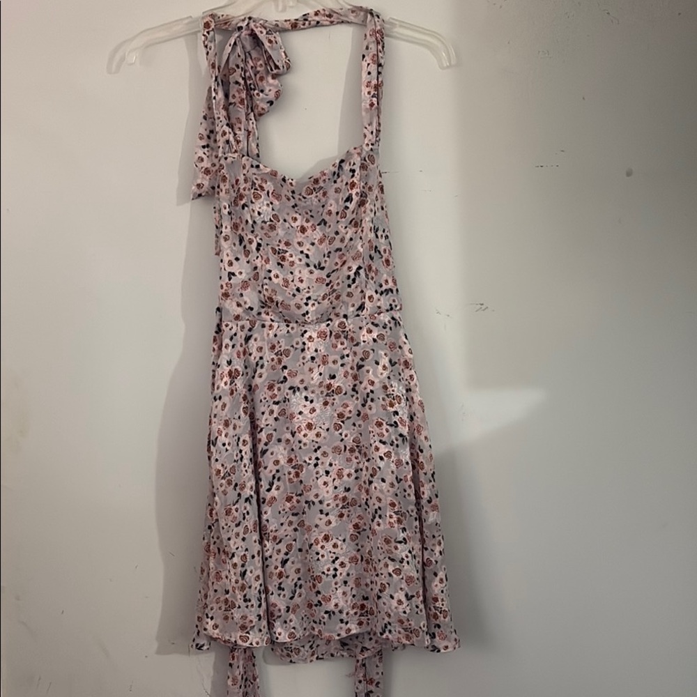 Floral Halter Dress size XS ( juniors)